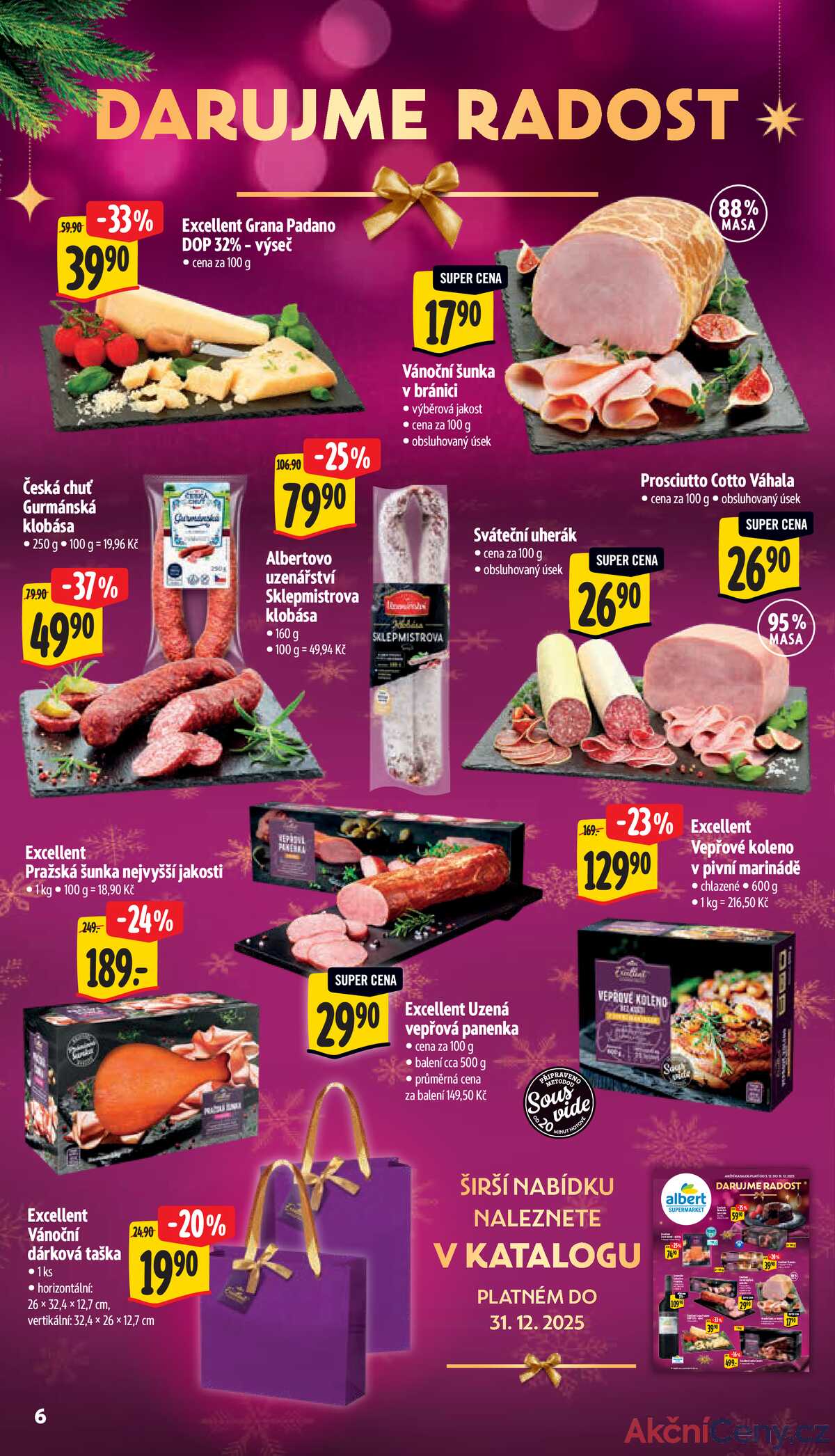 Albert Supermarket od 17.12. do 24.12.2025 strana 6