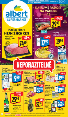 Leták Albert Supermarket Jihomoravský od 17.12. do 24.12.2025