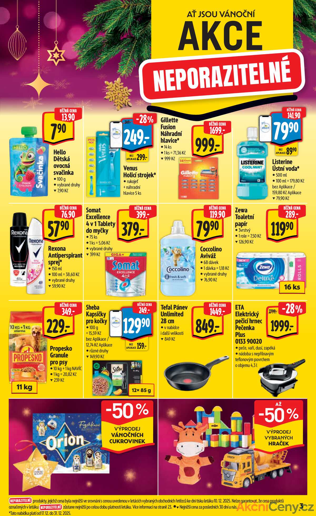 Albert  Hypermarket od 17.12. do 24.12.2025 strana 3