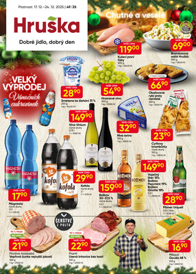 Hruška od 17.12. do 24.12.2025