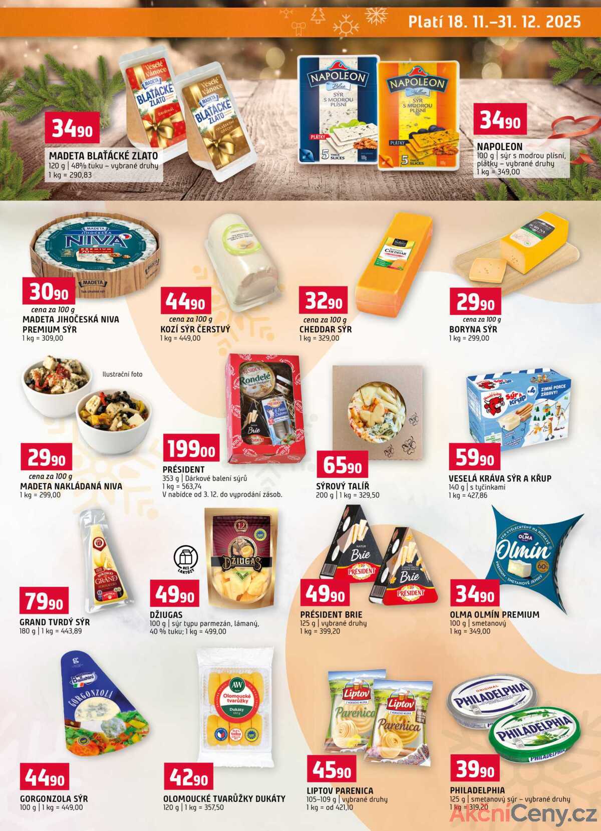 Terno České Budějovice, Třeboň, Trhové sviny, Bechyně, Týn nad Vltavou od 17.12. do 24.12.2025 strana 21