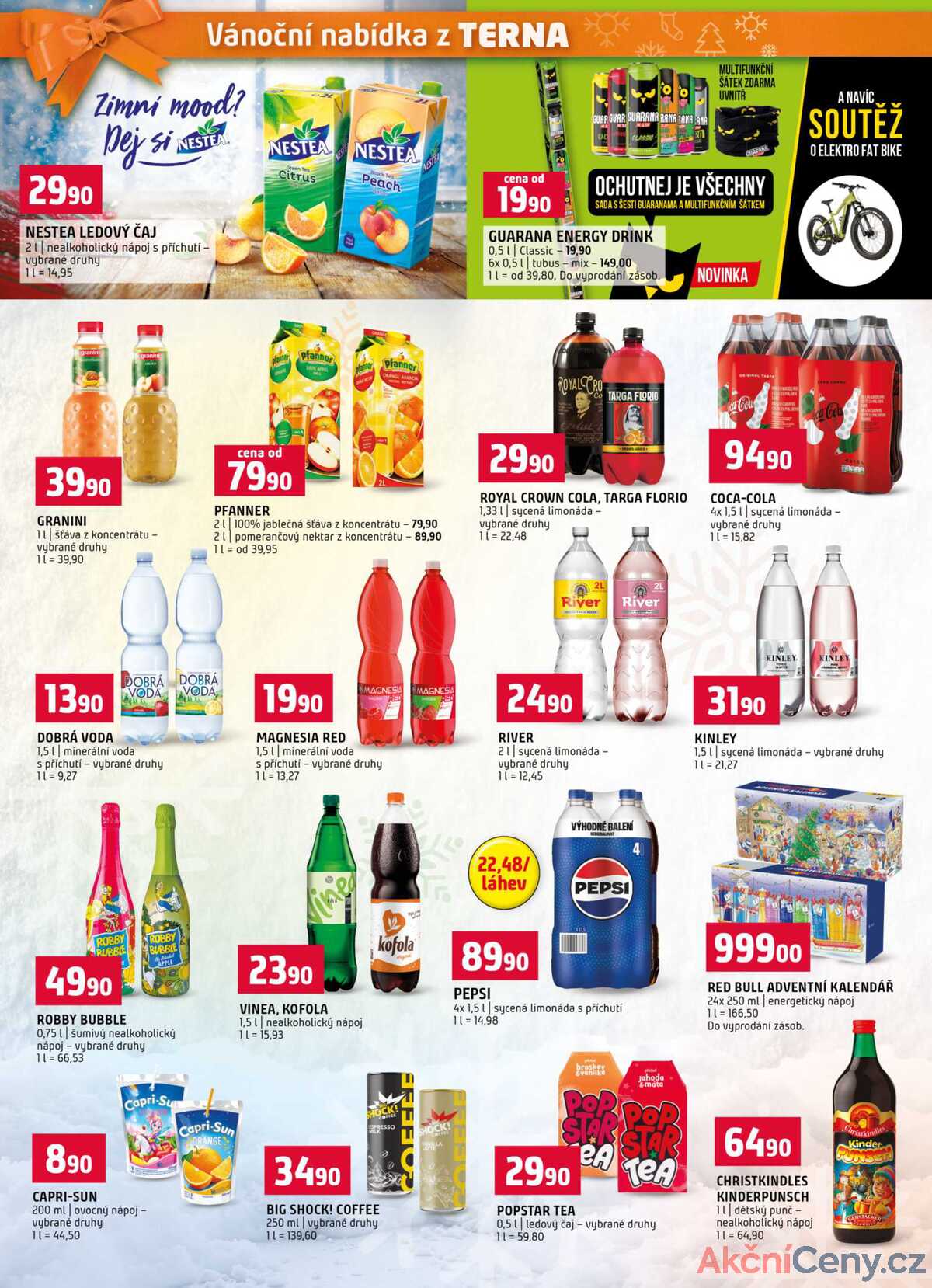 Terno České Budějovice, Třeboň, Trhové sviny, Bechyně, Týn nad Vltavou od 17.12. do 24.12.2025 strana 22