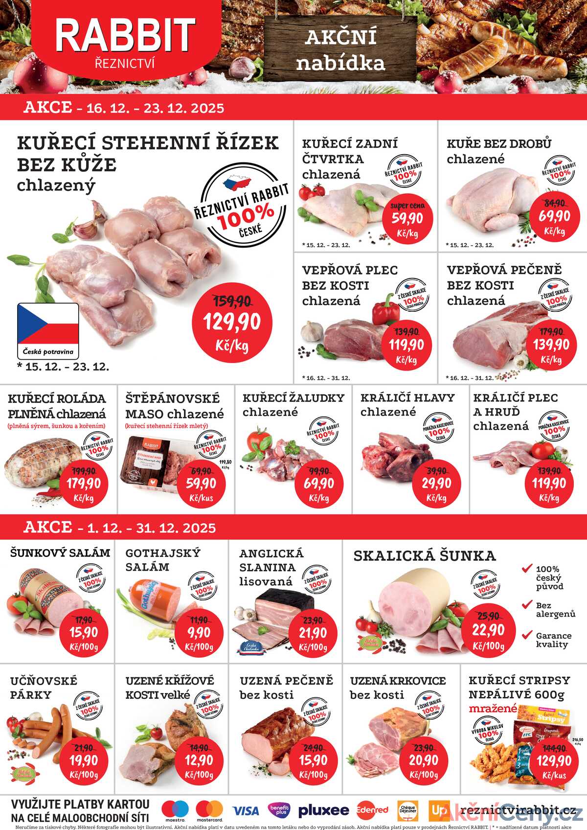 RABBIT řeznictví od 15.12. do 23.12.2025 strana 1