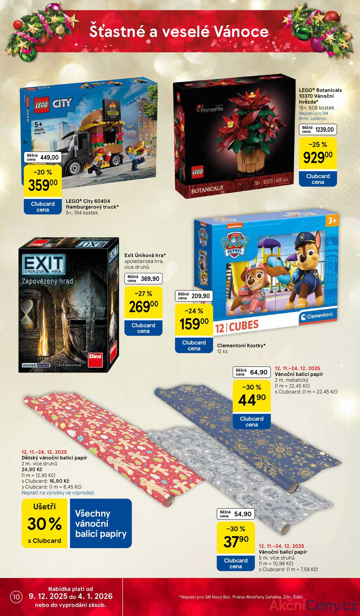 Tesco supermarkety od 17.12. do 24.12.2025 strana 10