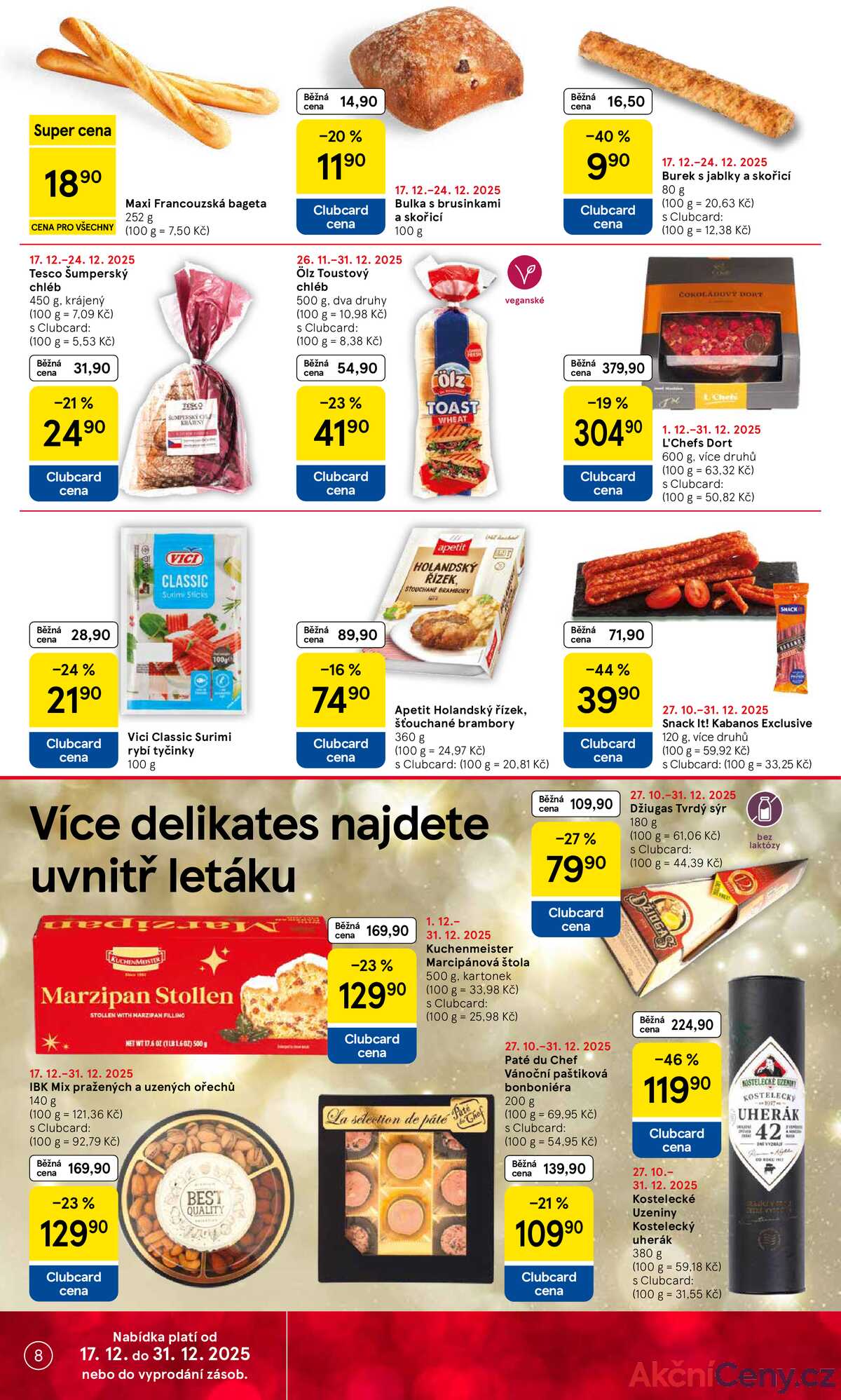 Tesco malé hypermarkety od 17.12. do 24.12.2025 strana 8