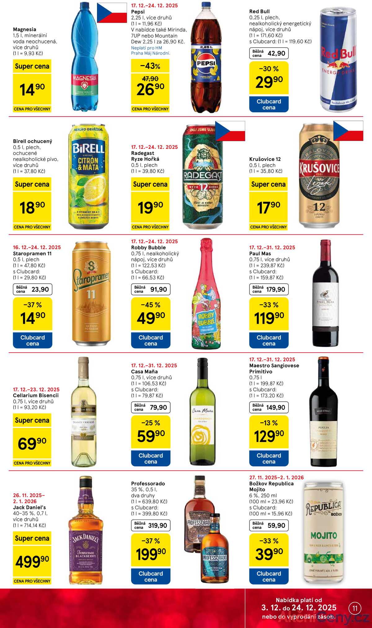 Tesco malé hypermarkety od 17.12. do 24.12.2025 strana 11