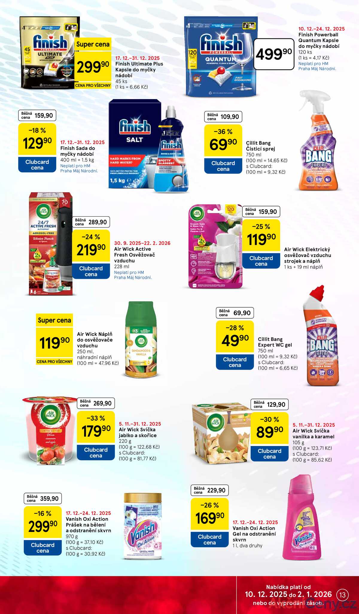 Tesco malé hypermarkety od 17.12. do 24.12.2025 strana 13