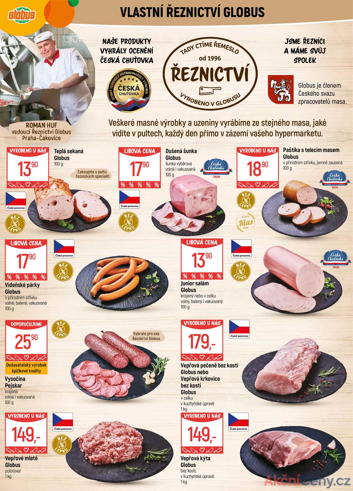 Akční leták Globus 17.12. - 24.12.2025 - Globus Praha - Čakovice strana 3