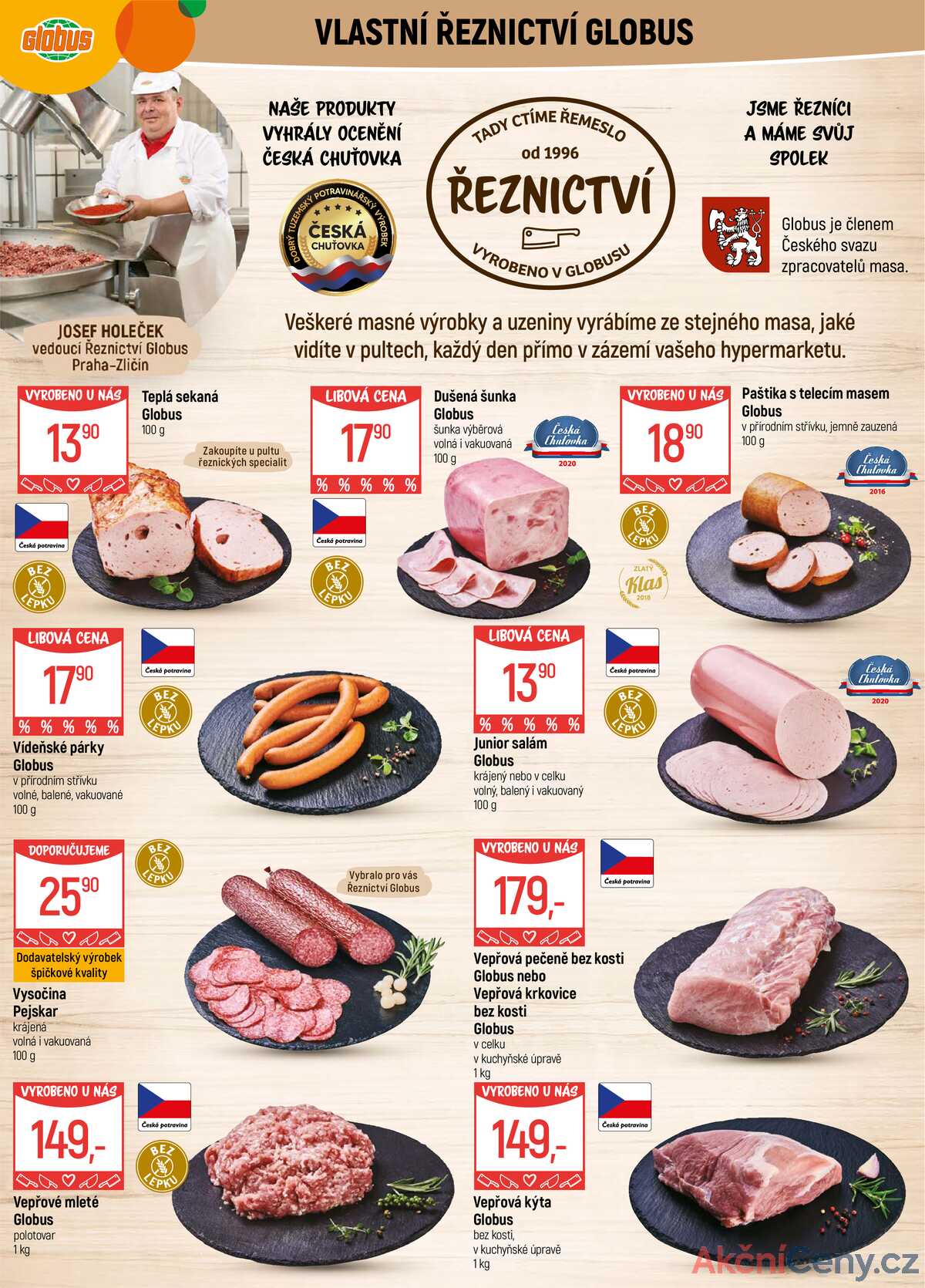 Akční leták Globus 17.12. - 24.12.2025 - Globus Praha - Zličín strana 3