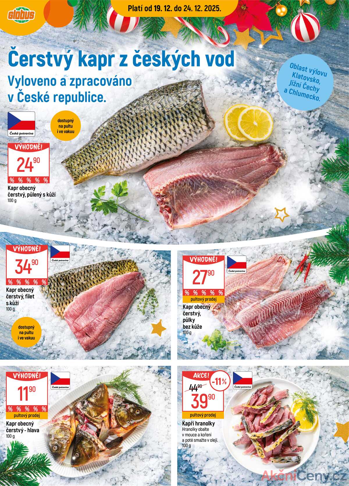 Akční leták Globus 17.12. - 24.12.2025 - Globus Praha - Zličín strana 9