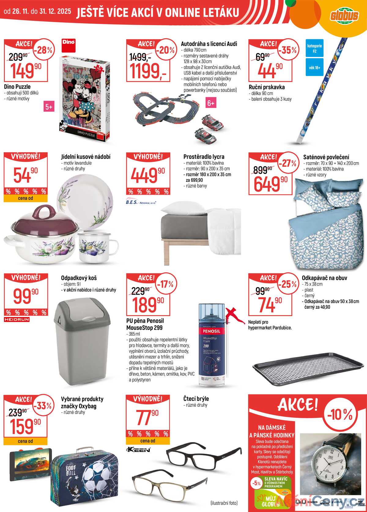Akční leták Globus 17.12. - 24.12.2025 - Globus Praha - Zličín strana 47