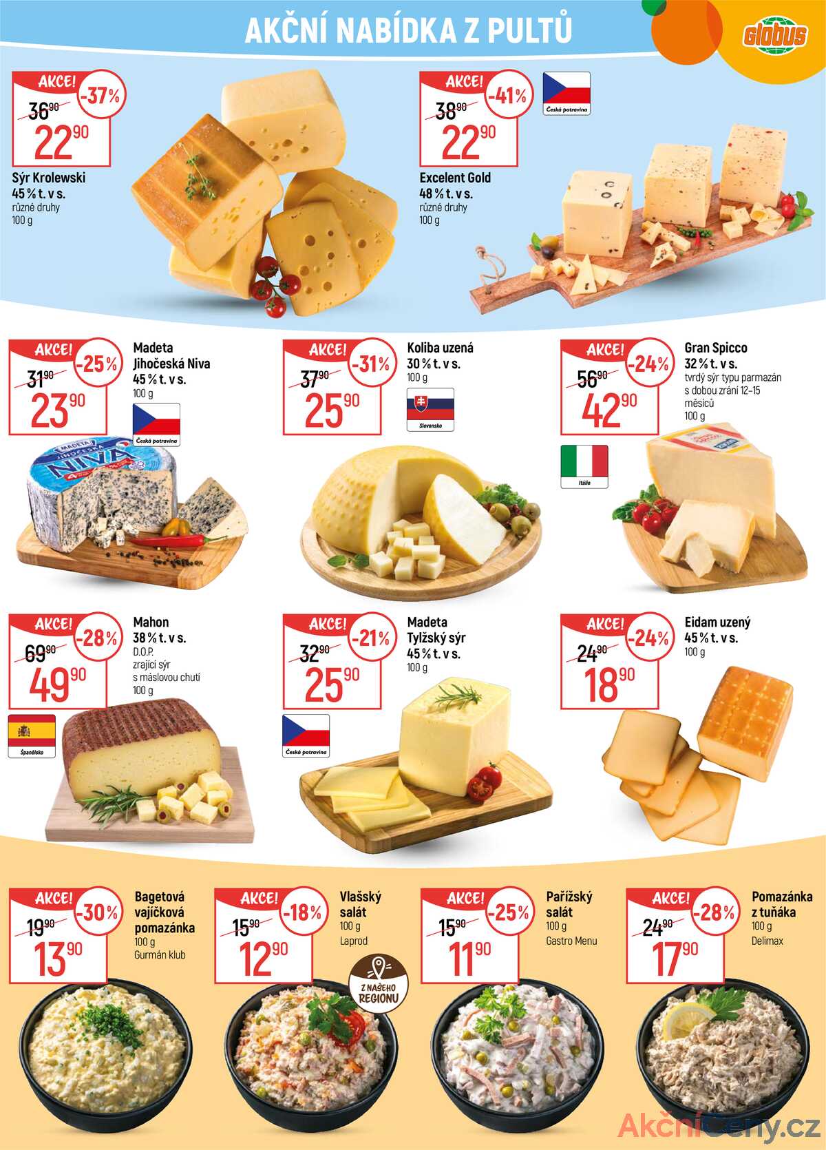 Akční leták Globus 17.12. - 24.12.2025 - Globus České Budějovice strana 8