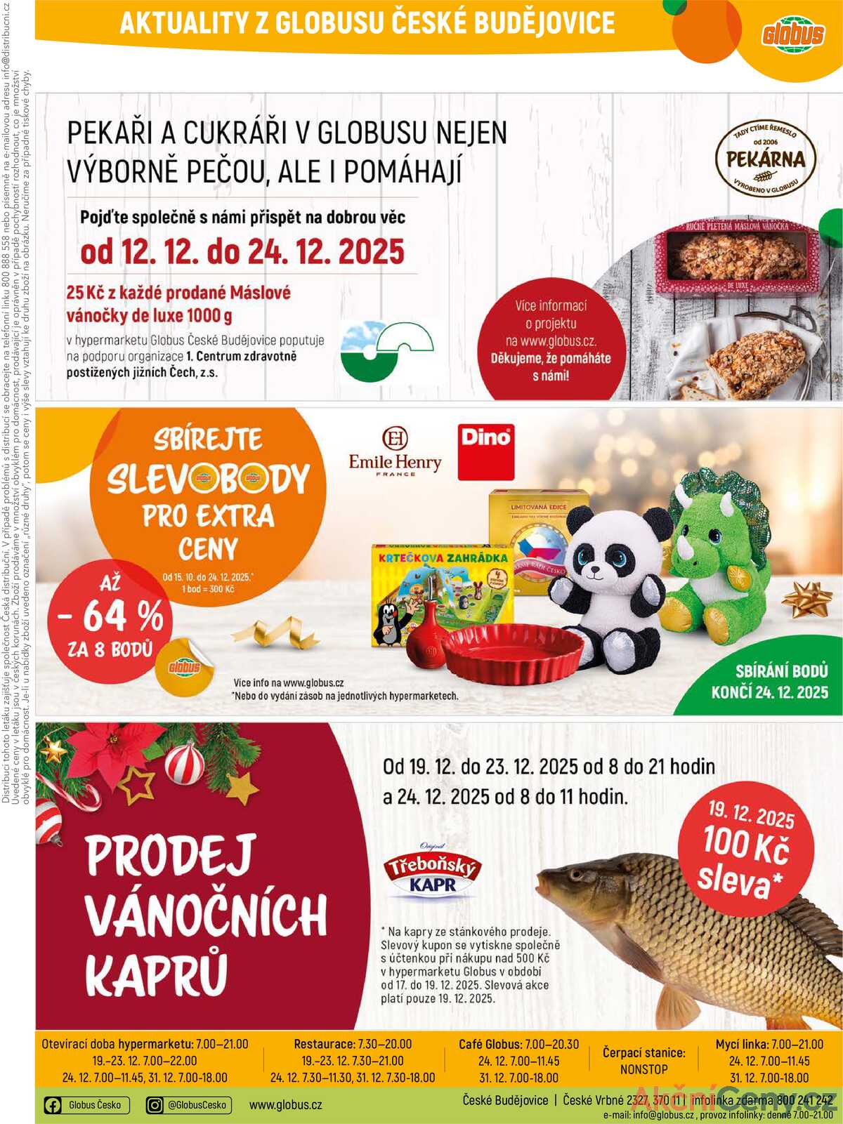 Akční leták Globus 17.12. - 24.12.2025 - Globus České Budějovice strana 39