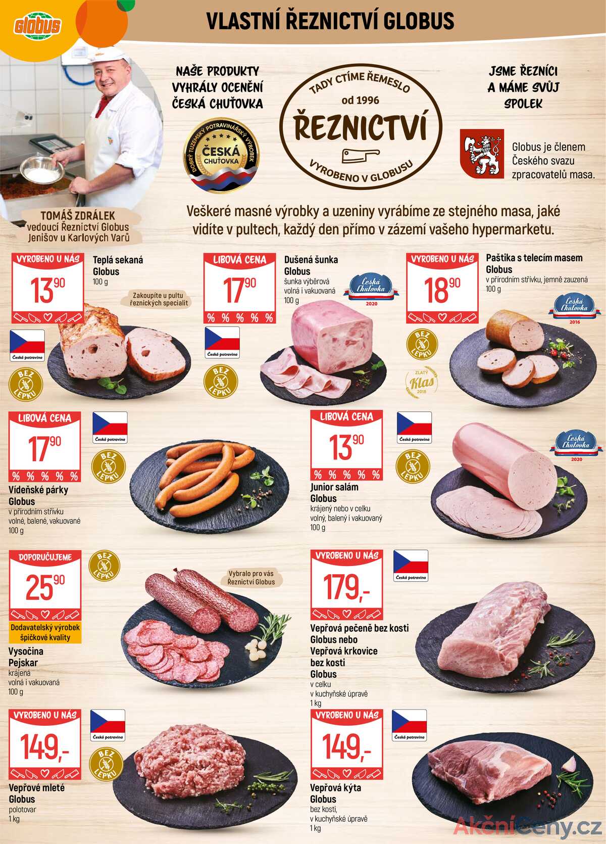 Akční leták Globus 17.12. - 24.12.2025 - Globus Jenišov u Karlových Varů strana 3