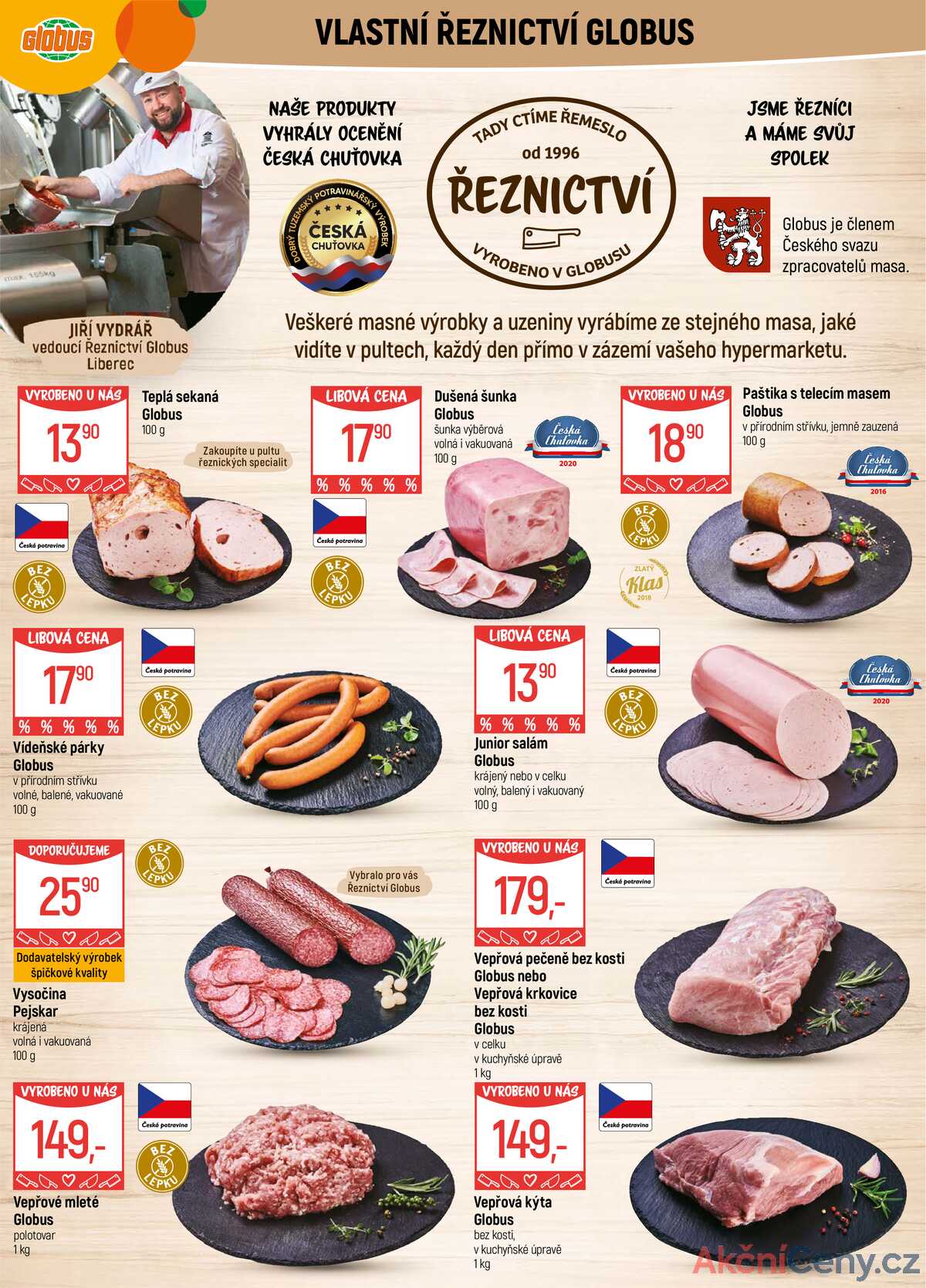 Akční leták Globus 17.12. - 24.12.2025 - Globus Liberec strana 3