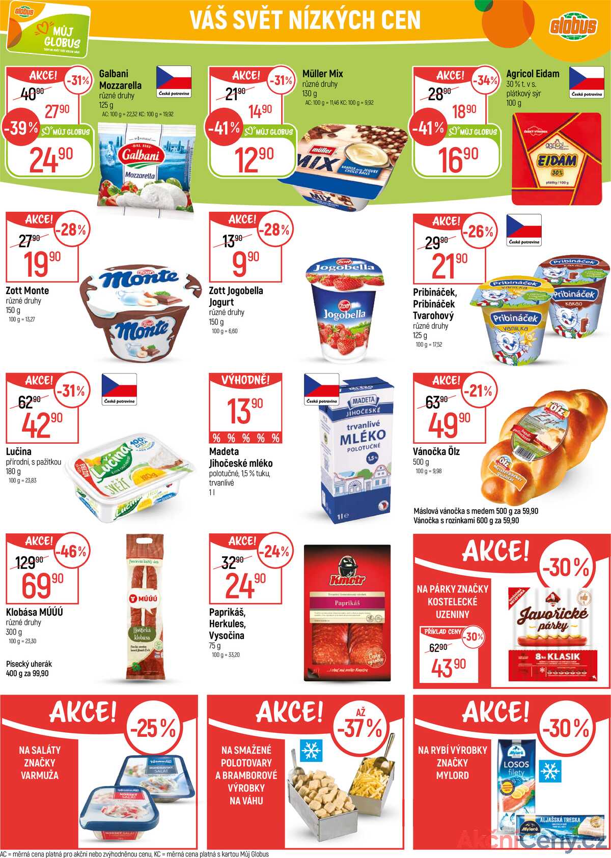 Akční leták Globus 17.12. - 24.12.2025 - Globus Liberec strana 27