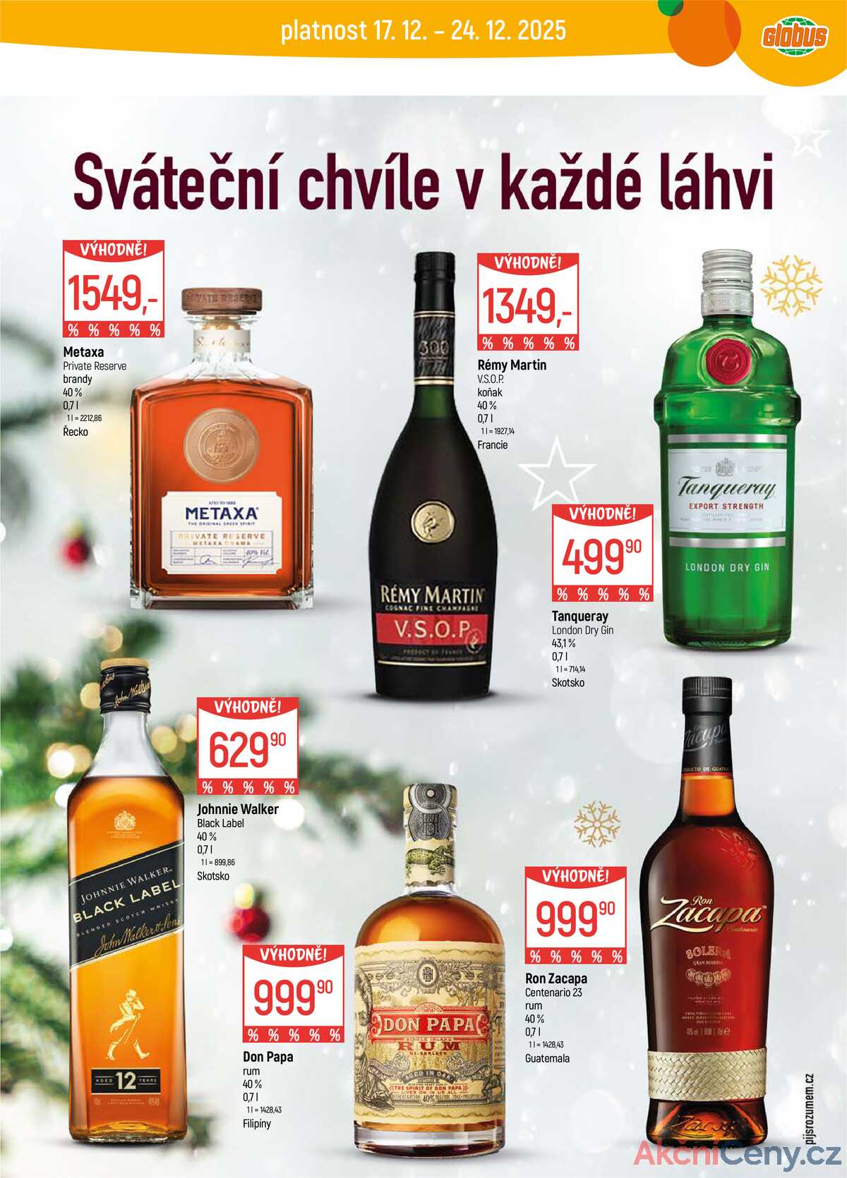 Akční leták Globus 17.12. - 24.12.2025 - Globus Liberec strana 34