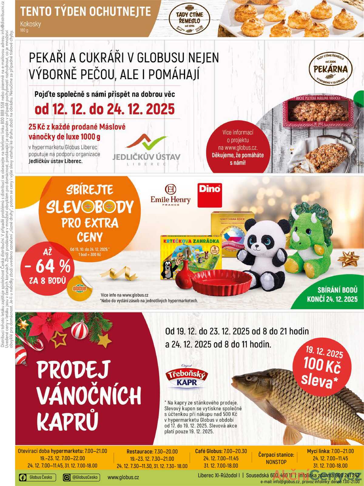 Akční leták Globus 17.12. - 24.12.2025 - Globus Liberec strana 39