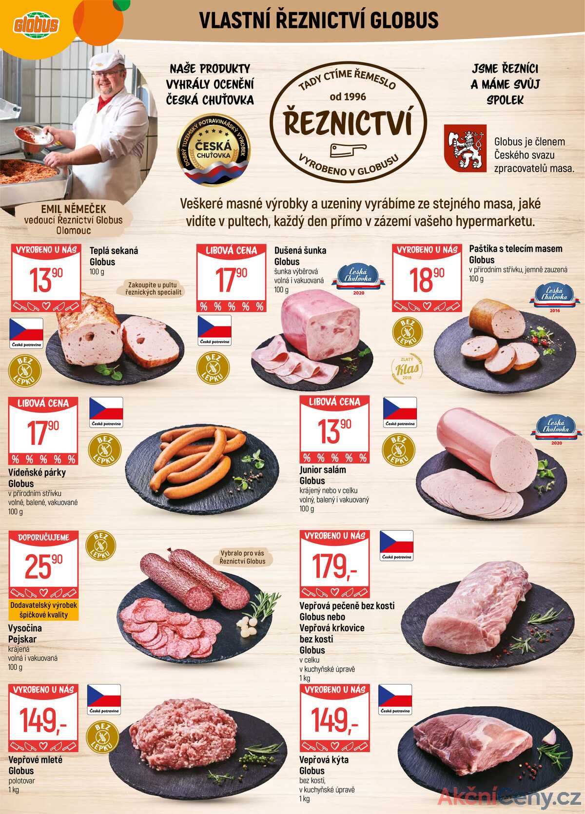 Akční leták Globus 17.12. - 24.12.2025 - Globus Olomouc strana 3