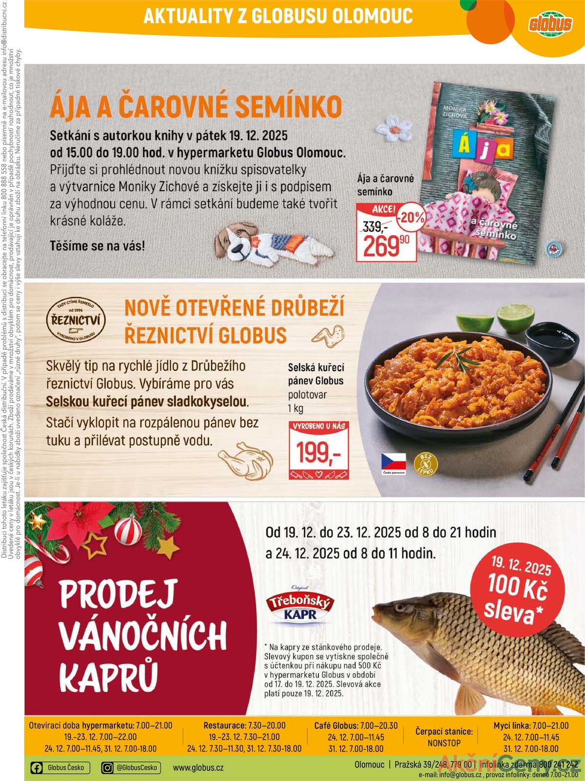 Akční leták Globus 17.12. - 24.12.2025 - Globus Olomouc strana 39