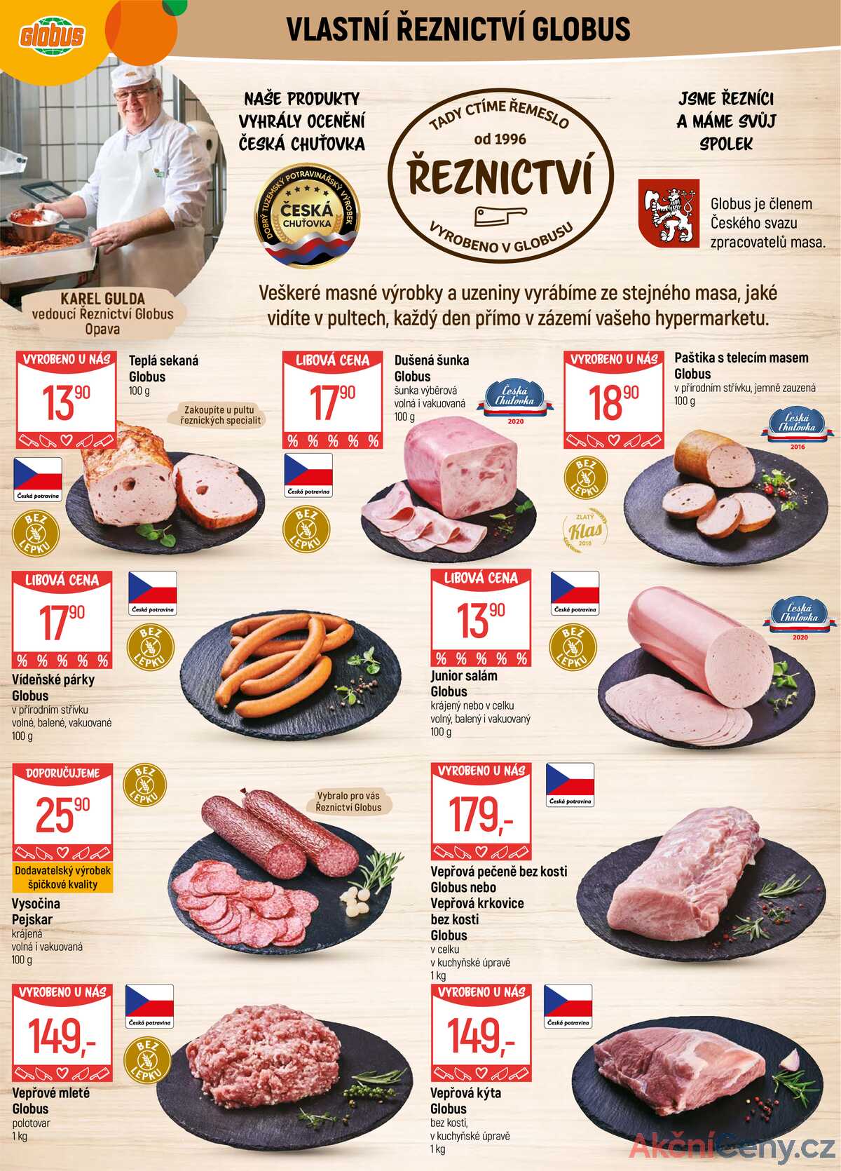 Akční leták Globus 17.12. - 24.12.2025 - Globus Opava strana 3