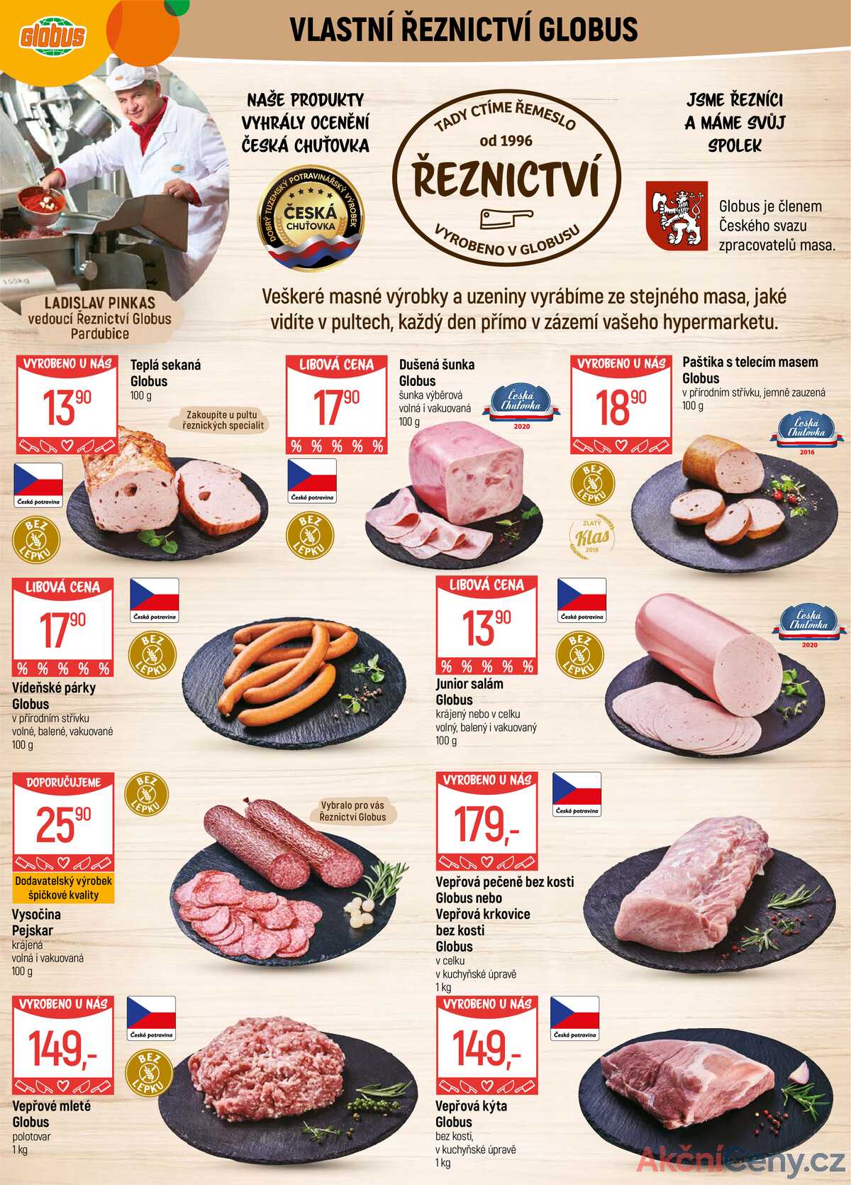 Akční leták Globus 17.12. - 24.12.2025 - Globus Pardubice strana 3