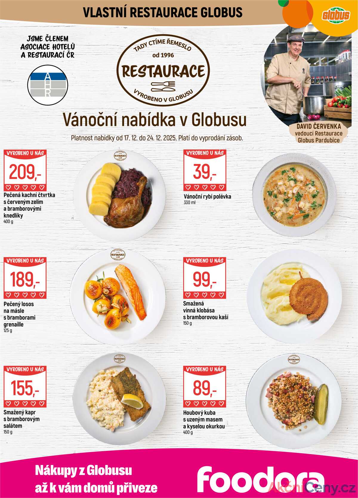 Akční leták Globus 17.12. - 24.12.2025 - Globus Pardubice strana 6