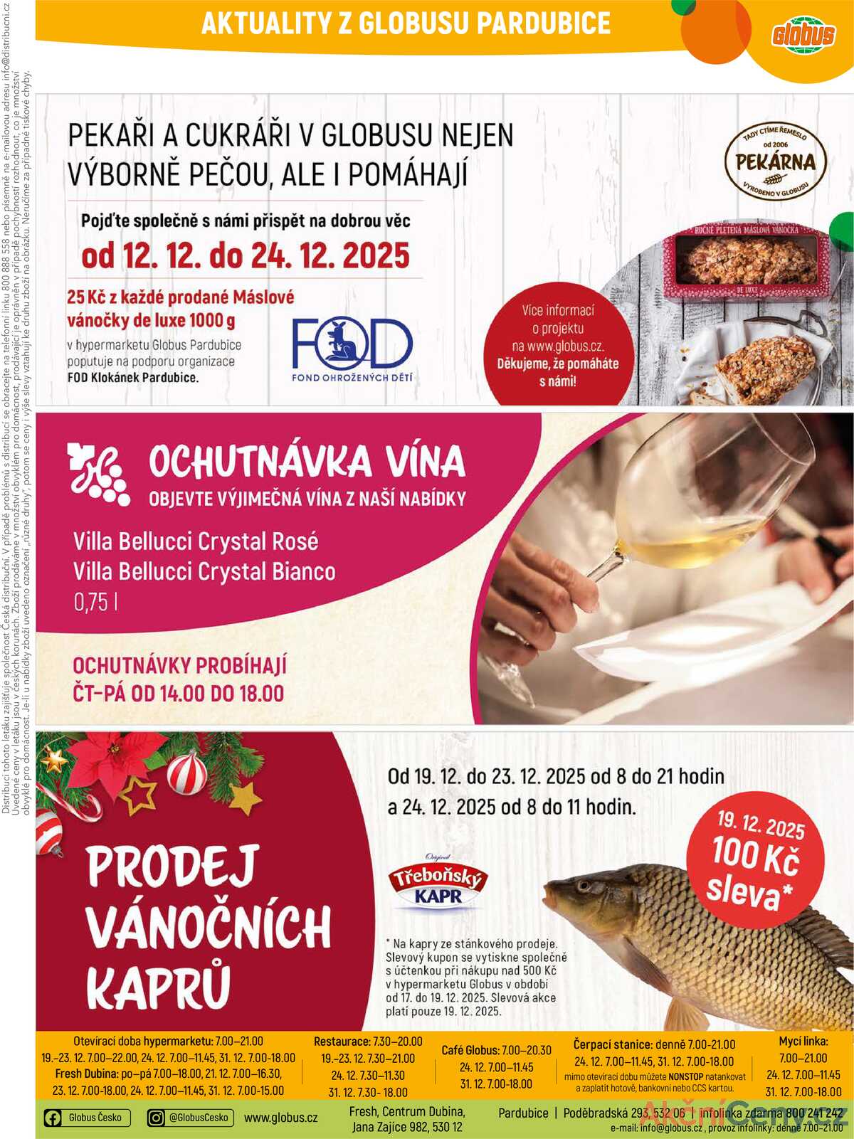 Akční leták Globus 17.12. - 24.12.2025 - Globus Pardubice strana 39