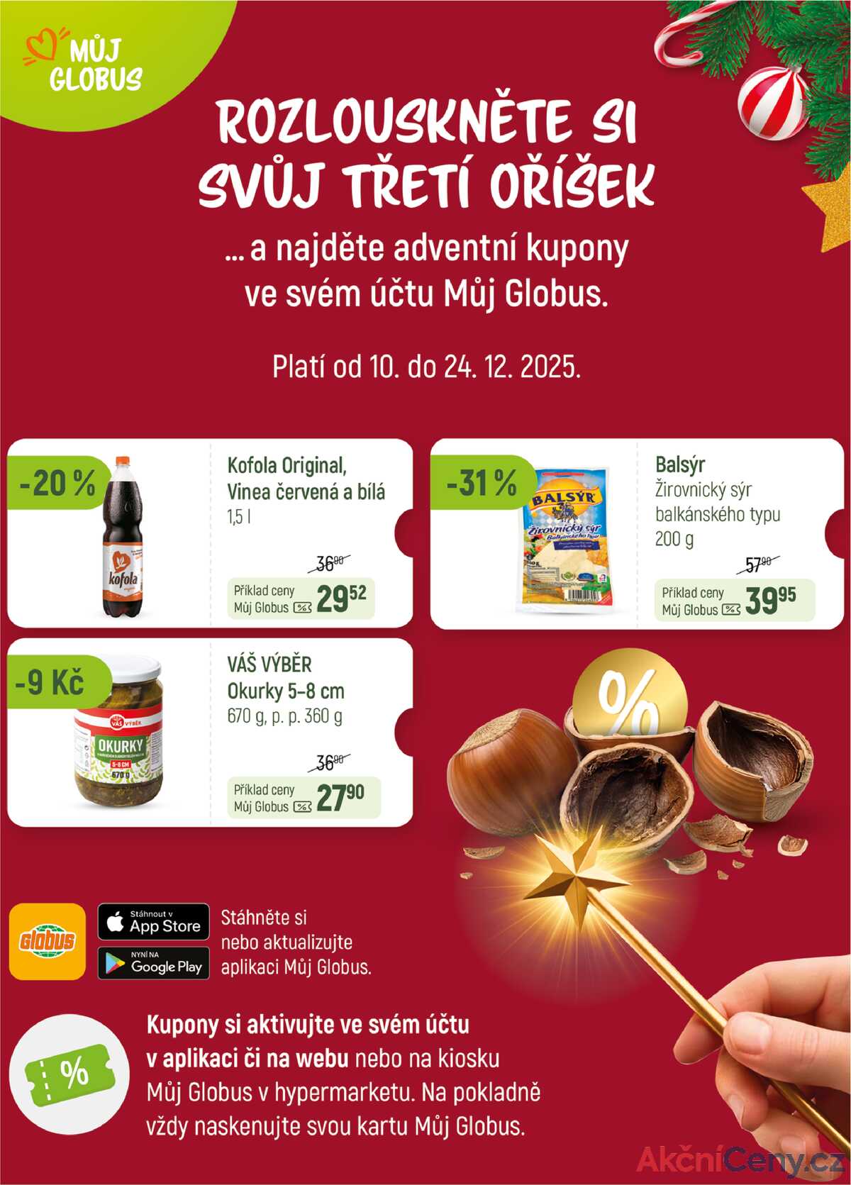 Akční leták Globus 17.12. - 24.12.2025 - Globus Pardubice strana 48