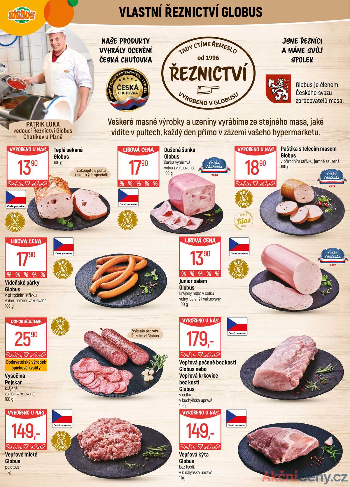 Akční leták Globus 17.12. - 24.12.2025 - Globus Chotíkov u Plzně strana 3