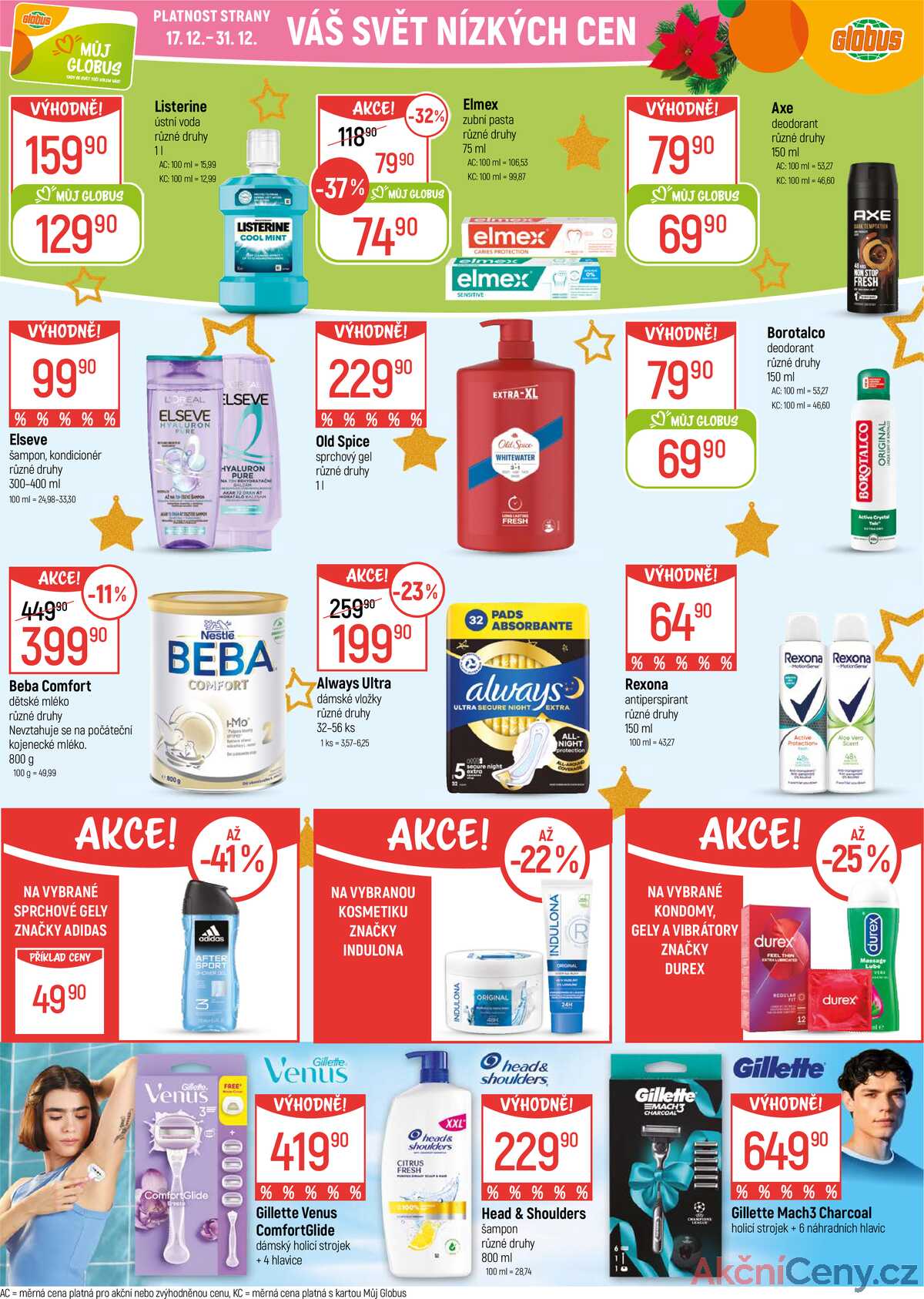 Akční leták Globus 17.12. - 24.12.2025 - Globus Chotíkov u Plzně strana 36