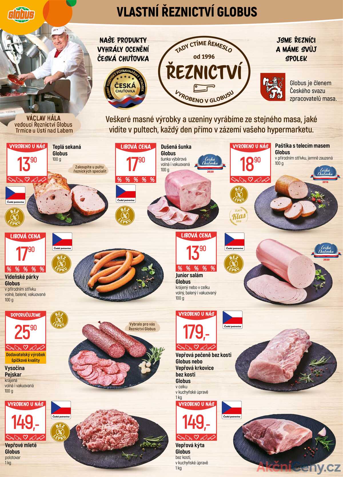 Akční leták Globus 17.12. - 24.12.2025 - Globus Trmice u Ústí nad Labem strana 3