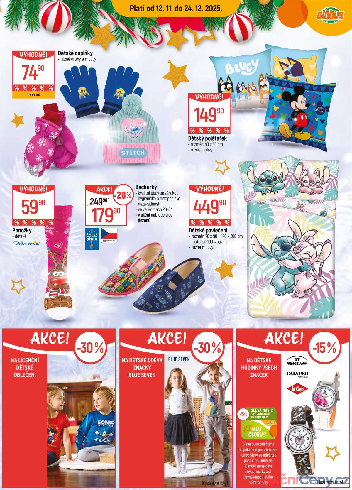 Akční leták Globus 17.12. - 24.12.2025 - Globus Brno Ivanovice strana 16