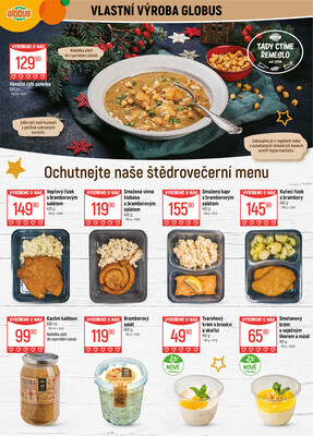 Akční leták Globus 17.12. - 24.12.2025 - Globus Brno Ivanovice