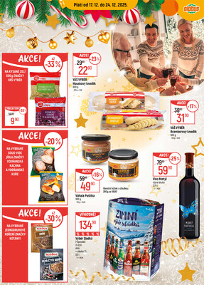 Akční leták Globus 17.12. - 24.12.2025 - Globus Brno Ivanovice