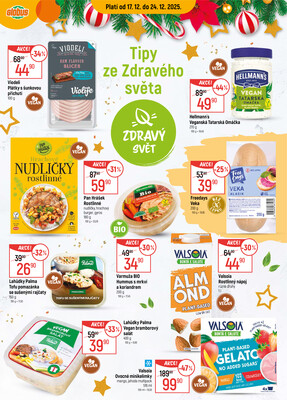 Akční leták Globus 17.12. - 24.12.2025 - Globus Brno Ivanovice