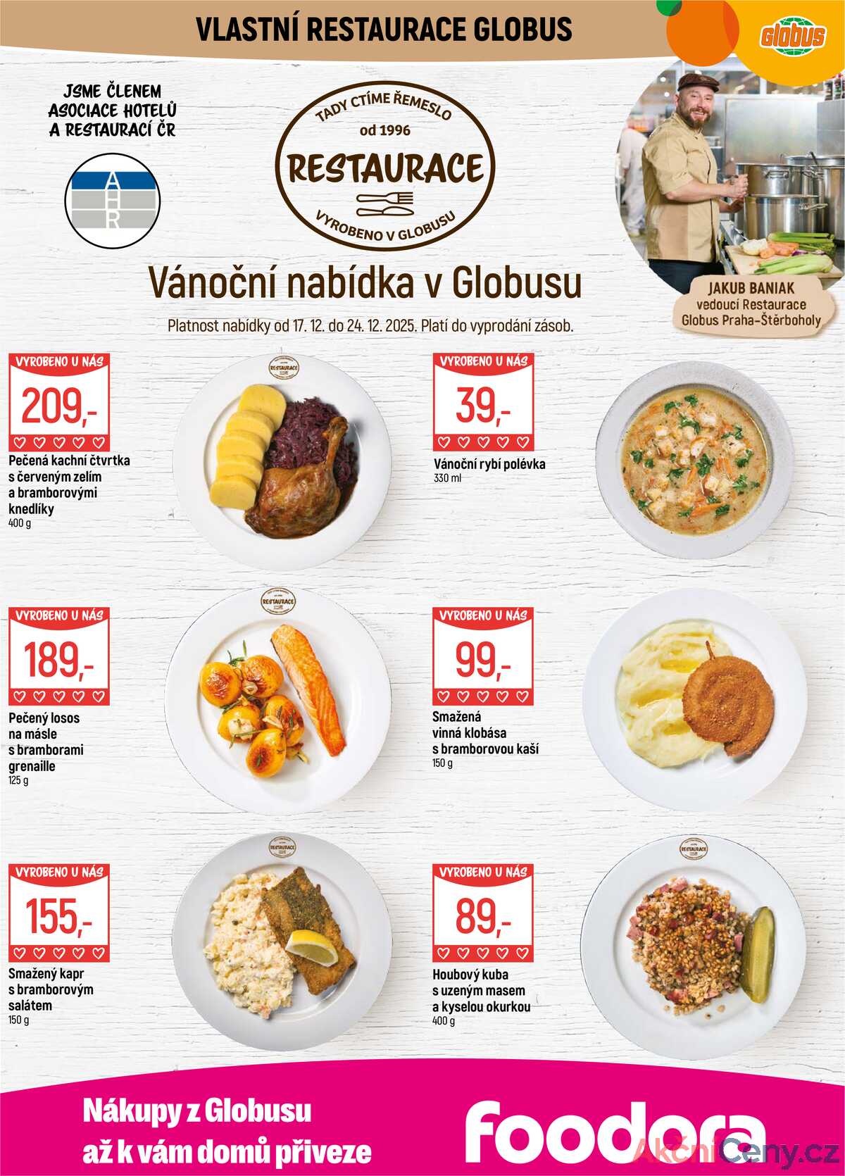 Akční leták Globus 17.12. - 24.12.2025 - Globus Praha - Štěrboholy strana 6
