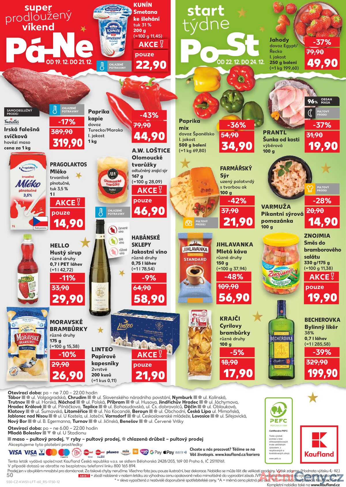 Kaufland 17.12. - 24.12. - Kaufland - Jablonec nad Nisou (Jateční) strana 50