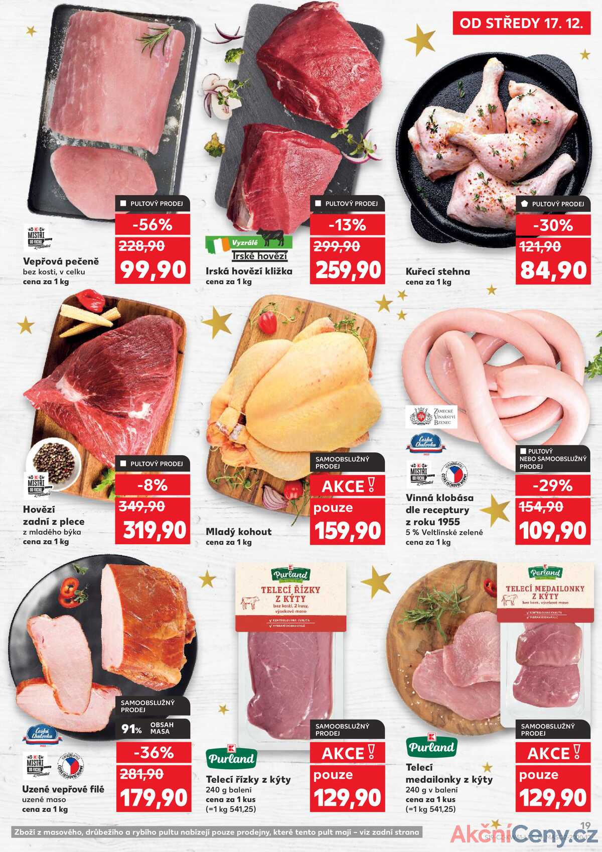 Kaufland 17.12. - 24.12. - Kaufland - Třebíč Horka-Domky strana 19