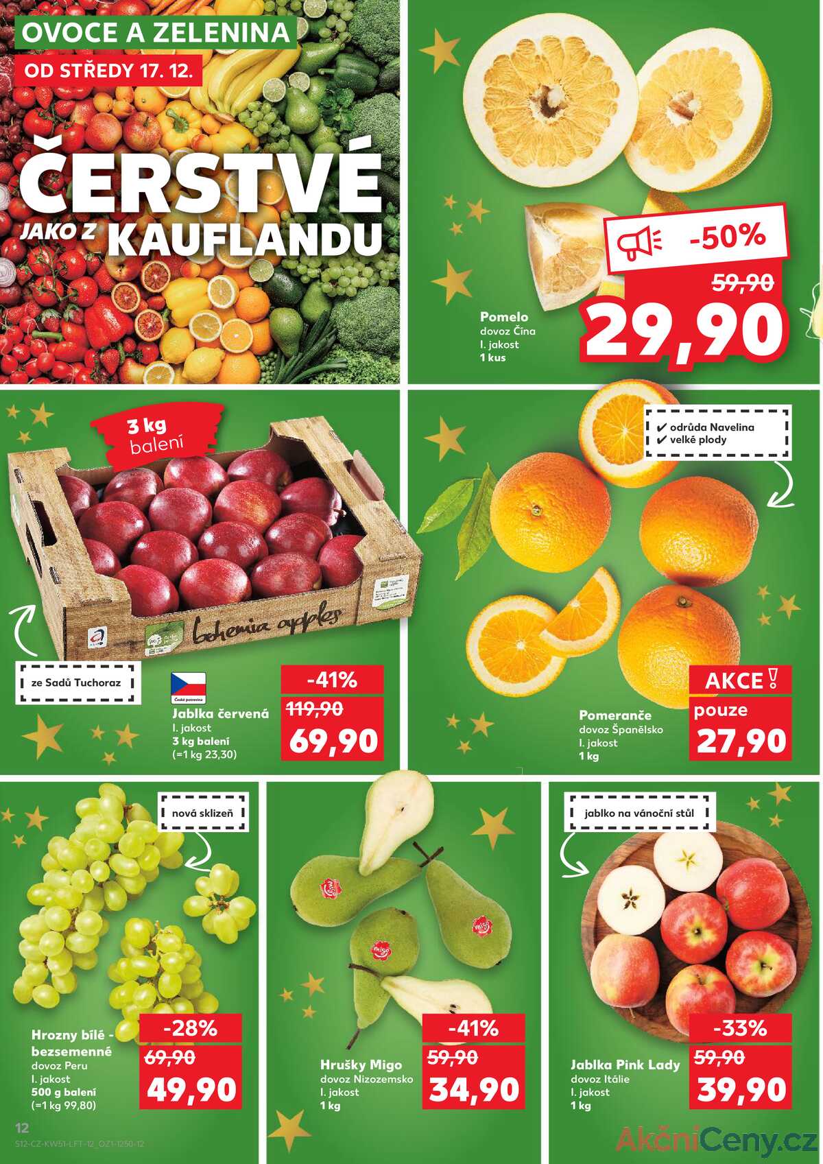 Kaufland 17.12. - 24.12. - Kaufland - Česká Třebová strana 12