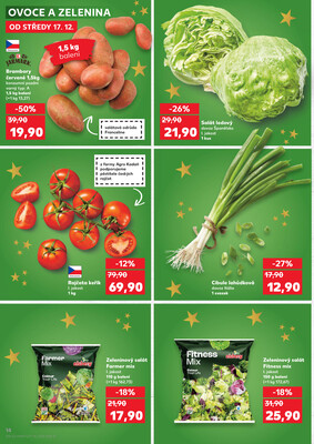 Kaufland 17.12. - 24.12. - Kaufland - Kuřim