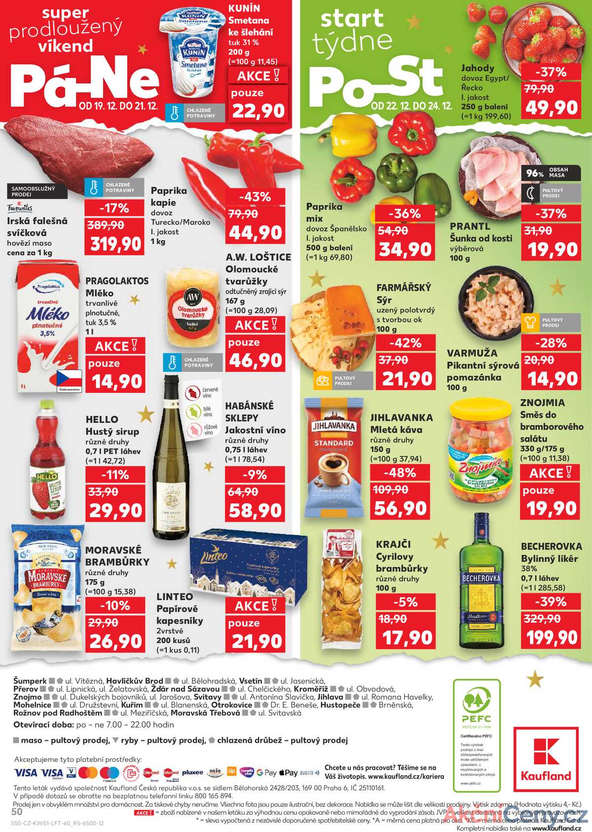 Kaufland 17.12. - 24.12. - Kaufland - Jihlava strana 50