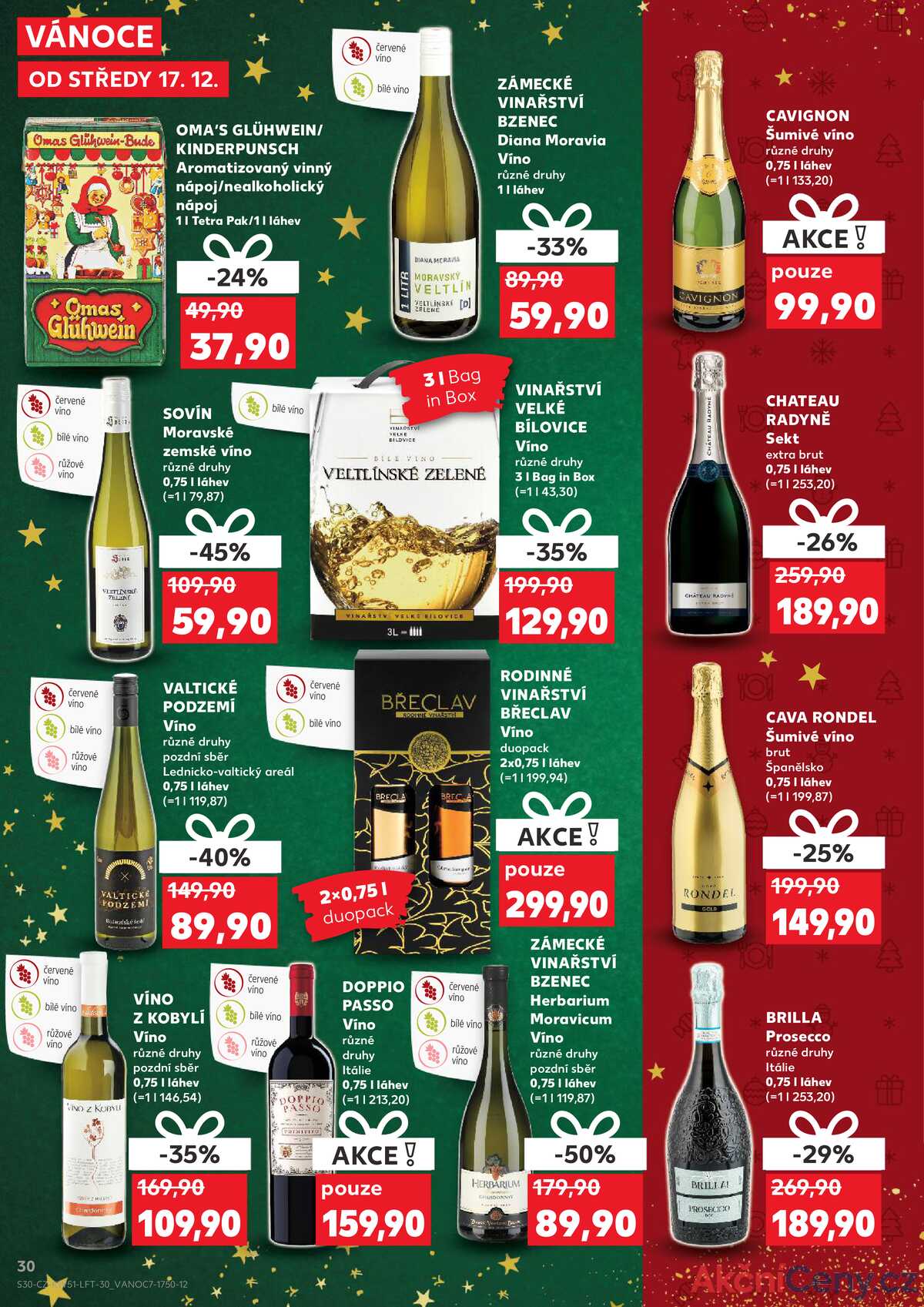 Kaufland 17.12. - 24.12. - Kaufland - Přerov Lýsky strana 30