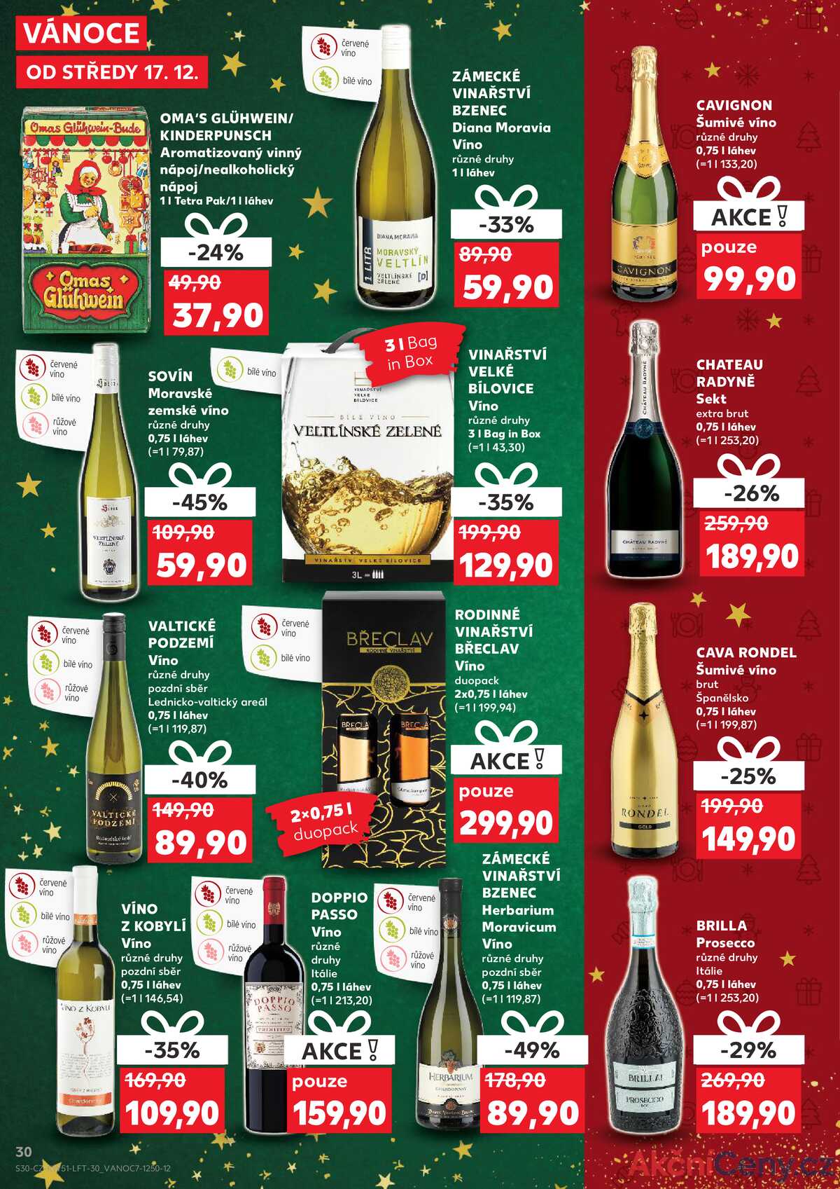 Kaufland 17.12. - 24.12. - Kaufland - Liberec (Polní) strana 30