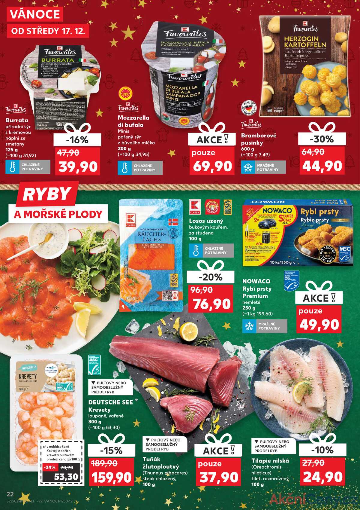 Kaufland 17.12. - 24.12. - Kaufland - Havlíčkův Brod strana 22