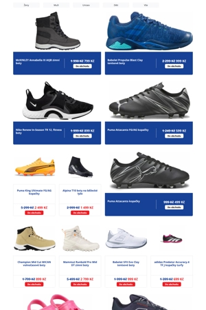 Intersport Boty - 13. 12. 2025