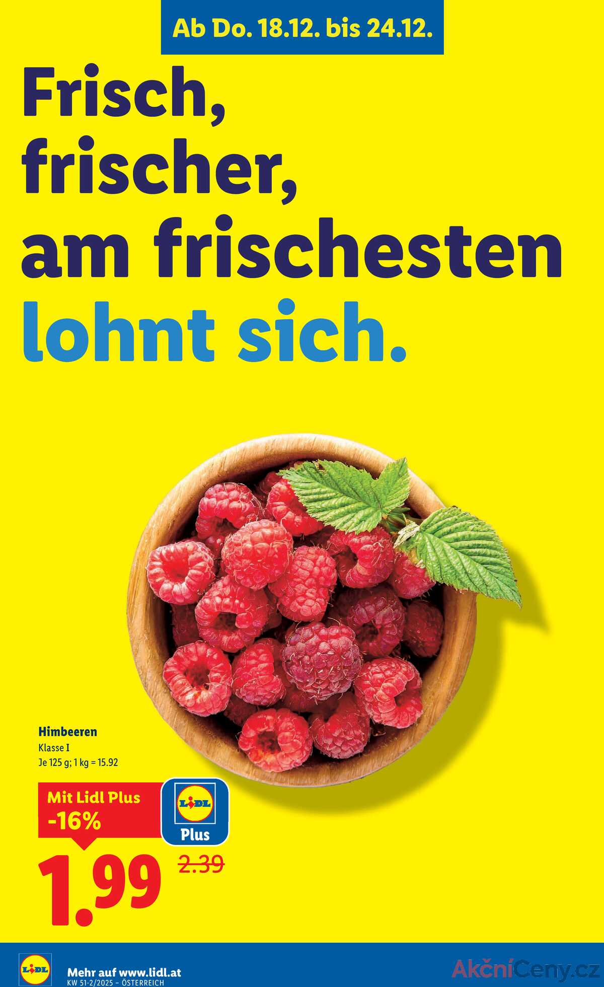 Leták Lidl Rakousko 18.12.-24.12.2025 strana 4