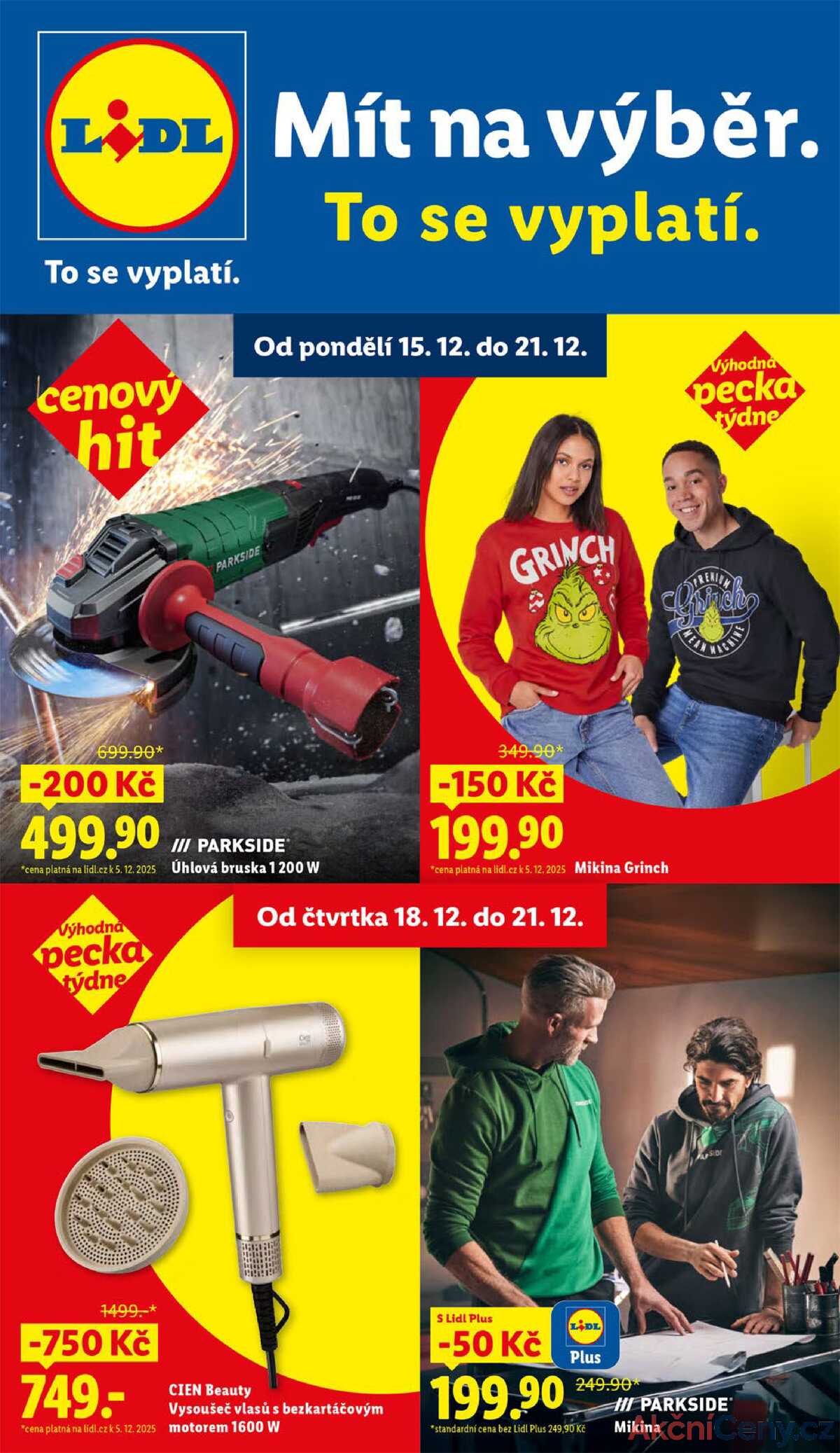 Lidl Spotřební zboží 15.12. - 21.12. strana 1