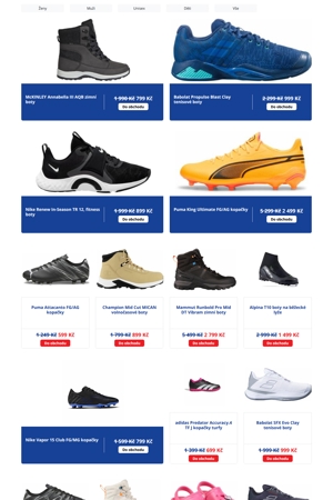 Intersport Boty - 14. 12. 2025