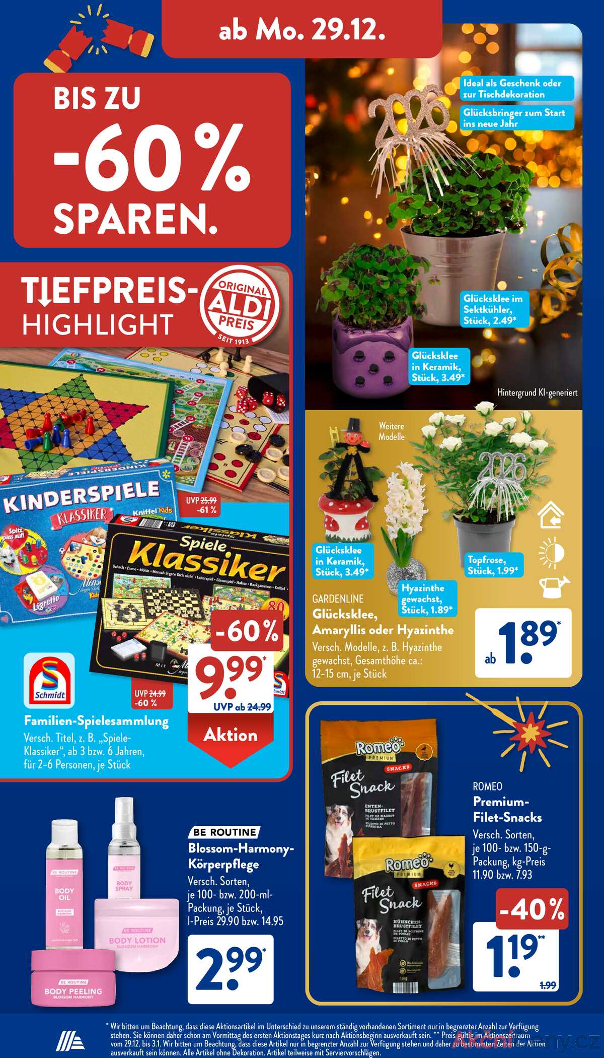 Leták ALDI SÜD Německo 29.12.-4.1.2026 strana 2